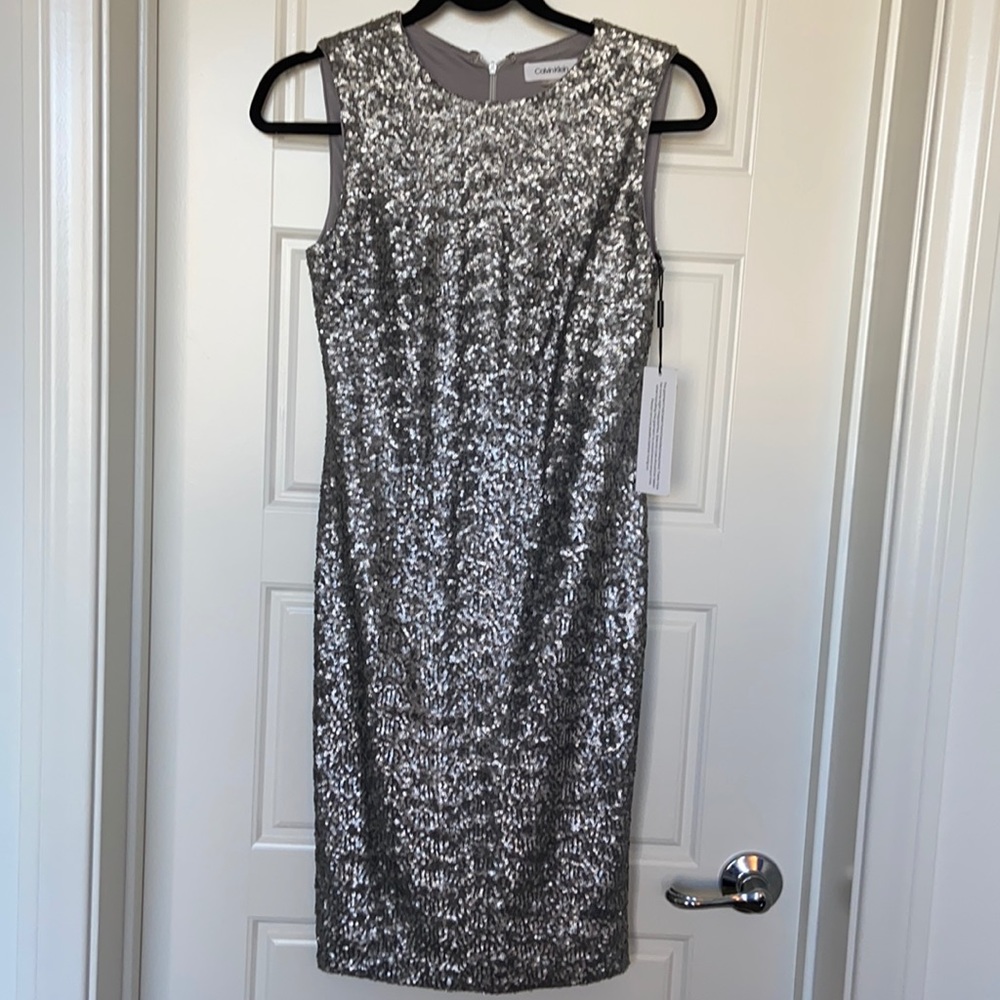 Calvin Klein cocktail, party dress.
